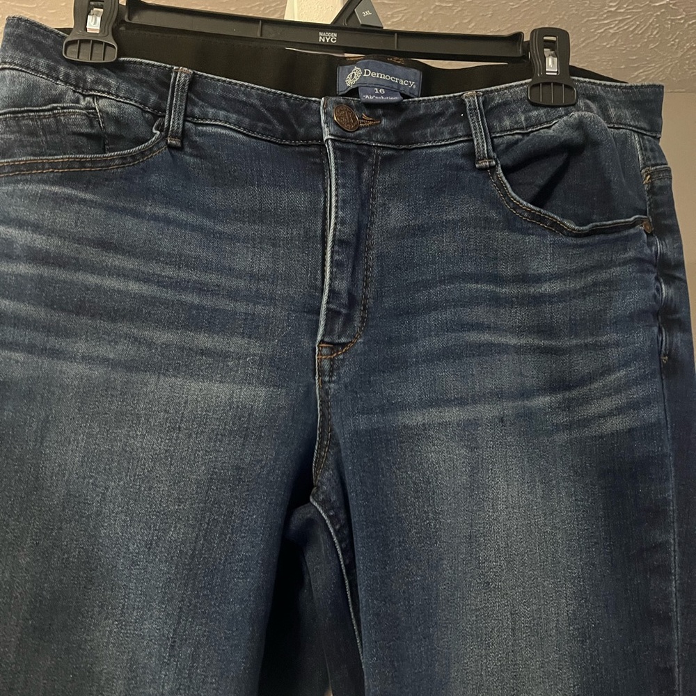 Democracy denim jeans. Size 16